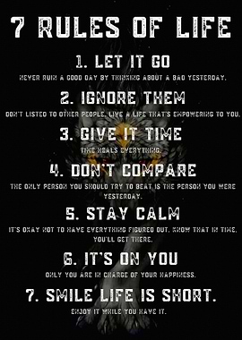 Rules of Life