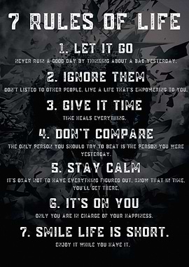 Rules of Life
