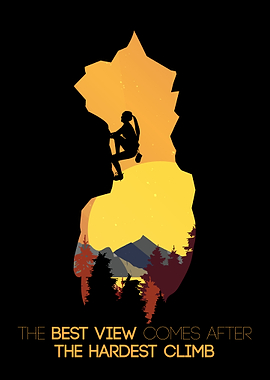 Climbing Quote Best View