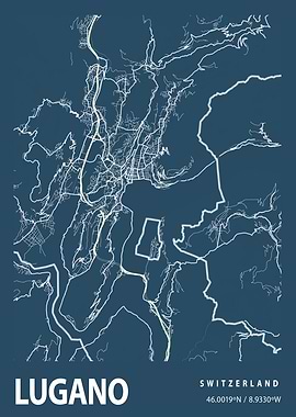 Lugano Blueprint Street