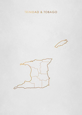 Trinidad and Tobago Map