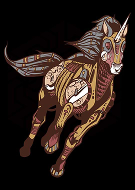 steampunk unicorn