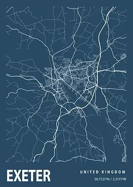 Exeter Blueprint Street