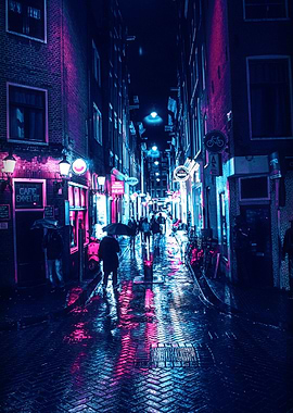 Cyber Street Dark 09