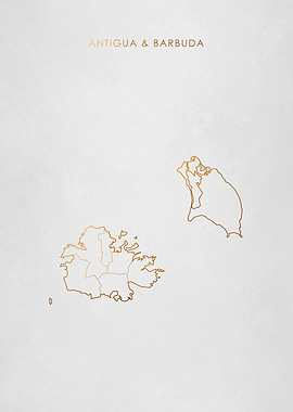 Antigua and Barbuda Map
