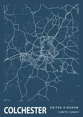 Colchester Blueprint Map