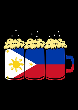 Philippines Flag Beer