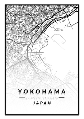 Yokohama Map