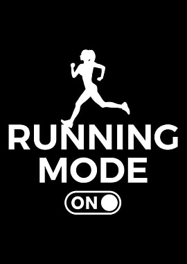 Running Girl Gift Runner