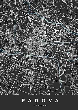 Padova Italia City Map