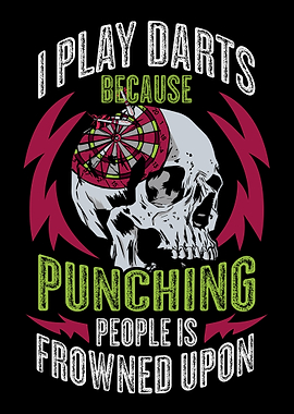Darts Punching People