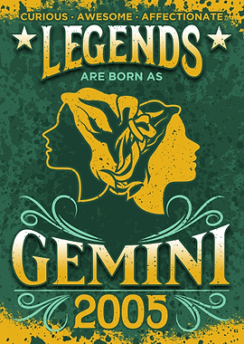 Born As Gemini 2005 Gift