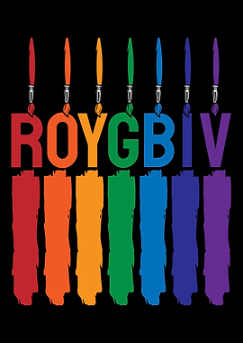 ROYGBIV Art Teacher Artist