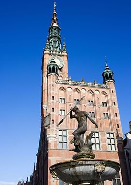 Neptune Statue in Gdansk