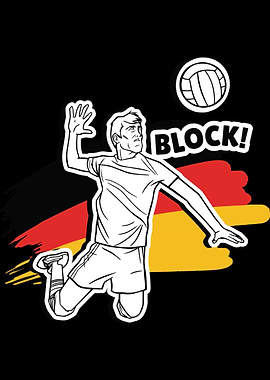 german volleyball man