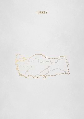 Gold Turkey Map