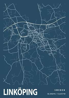 Linkping Blueprint Street