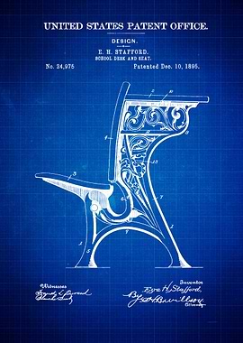 School Desk and Seat