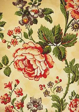 vintage flower pattern