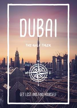 Dubai city UAE gulf tiger