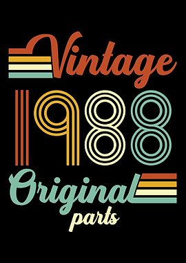 Vintage 1988 Original