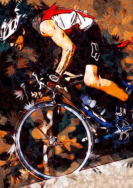 Cycle sport artwork