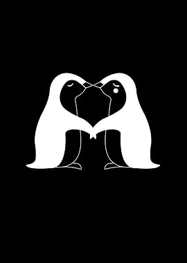 Penguin Couple Lover Gift