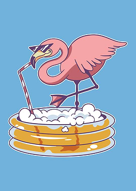 Beer Pool Flamingo