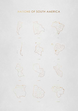 Nations of South America