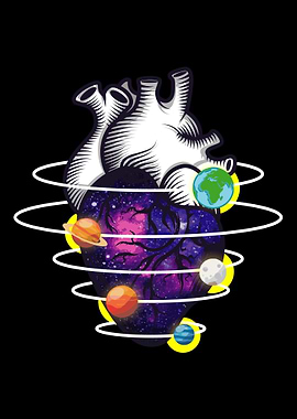 Universe heart Loving Pers