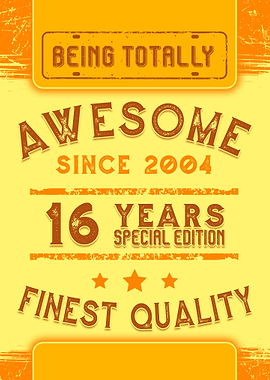 2004 Being Totally Awesome