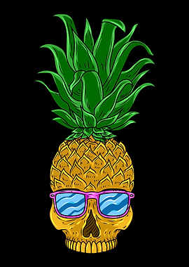 Pineapple Sunglasses Aloha