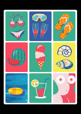 Beach Ice Summer Lover Or