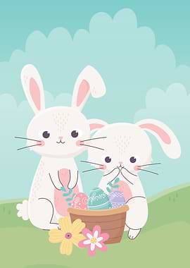 Cute rabbits
