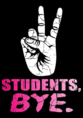 Students Bye School Teach