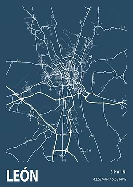 Len Blueprint Street Map