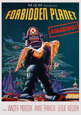 Forbidden Planet poster
