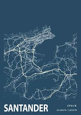 Santander Blueprint Street