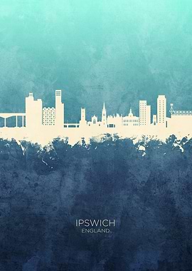 Ipswich Skyline England