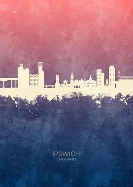 Ipswich Skyline England