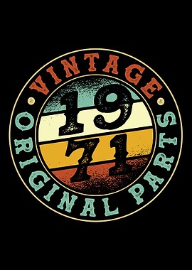Vintage 1971 Parts