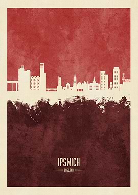 Ipswich Skyline England