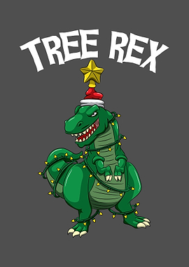 Tree Rex Christmas Dinosau