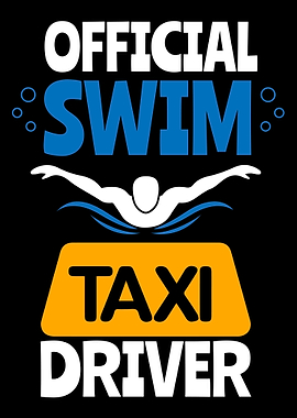 Swim Mom Dad Taxi Driver