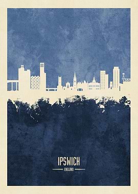 Ipswich Skyline England