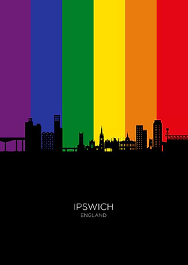 Ipswich Skyline England