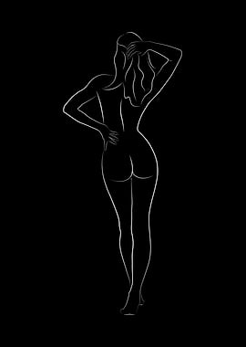 Naked Sensual Woman Art