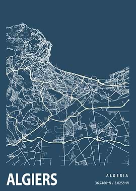 Algiers Blueprint Street