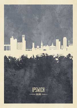 Ipswich Skyline England