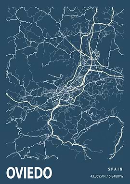 Oviedo Blueprint Street